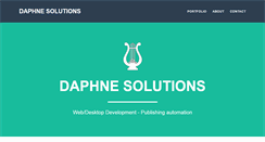 Desktop Screenshot of daphne-solutions.com